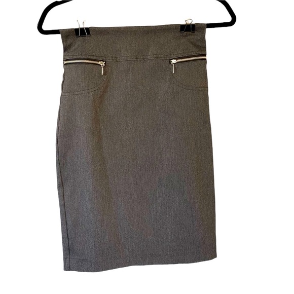 Joe B size small gray pencil skirt - Picture 1 of 5